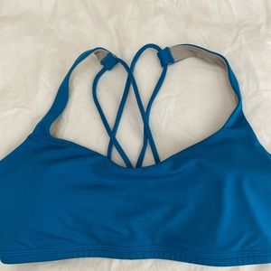 Lululemon blue sports bra